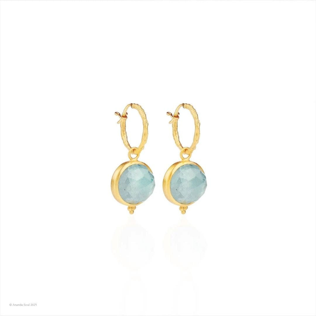 Eye of The Storm • Hoop Earrings