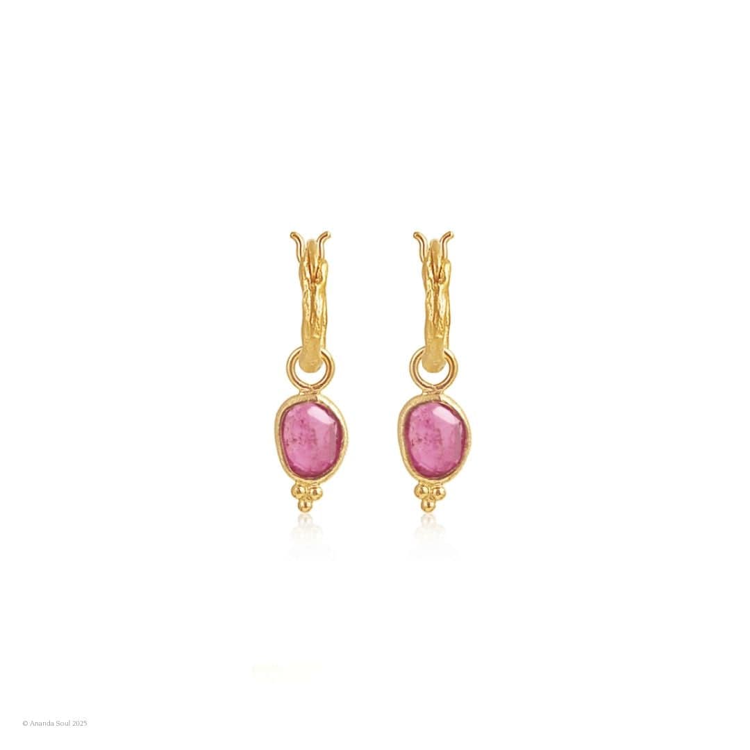Gentle Heart Hoop • Earrings