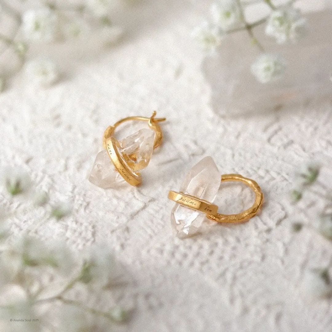 Boundless Compassion • Small Hoop Earrings