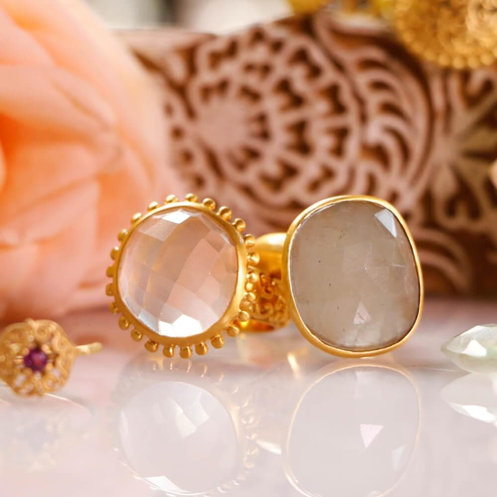 All is Love Ring • Rose Quartz