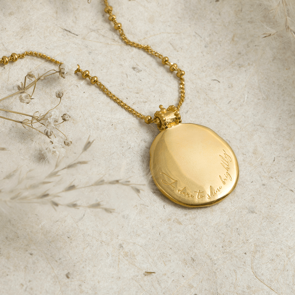 Marsha x Ananda Soul • You are Brilliant + Dare to Shine Necklace Set
