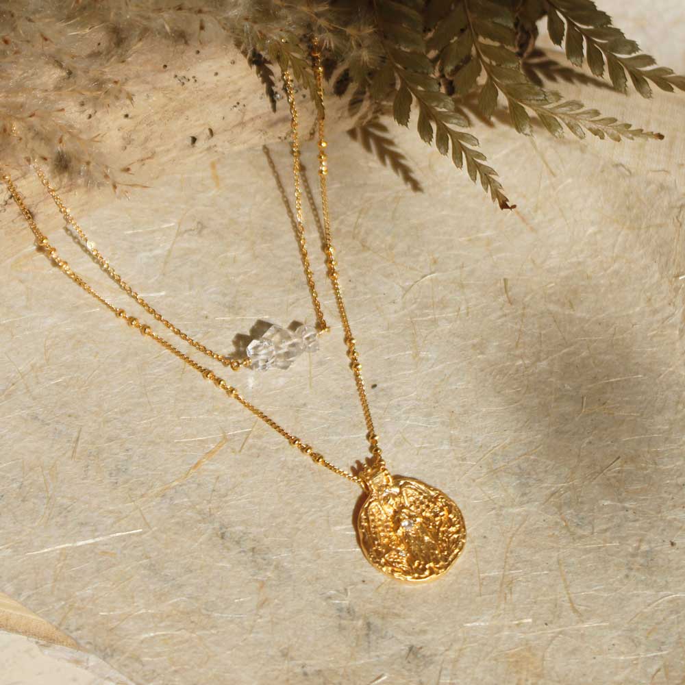 Marsha x Ananda Soul • You are Brilliant + Dare to Shine Necklace Set
