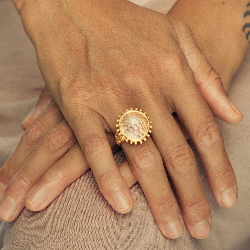 All is Love Ring • Rose Quartz