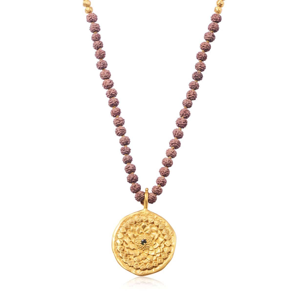 Ganapati • Necklace with Rudraksha