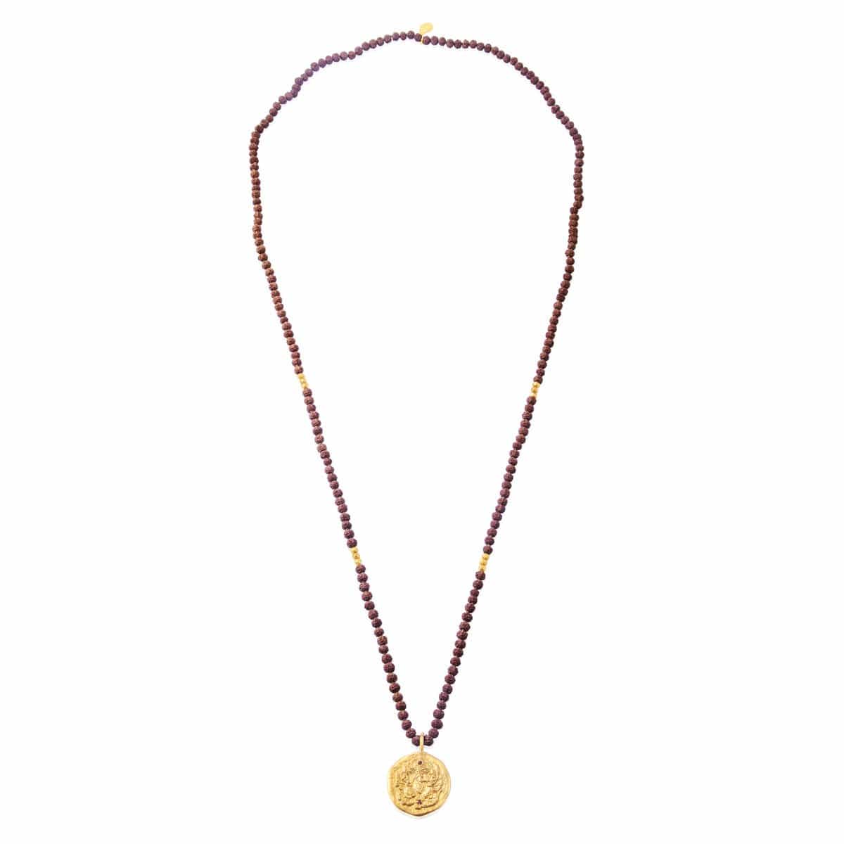 Ganapati • Necklace with Rudraksha