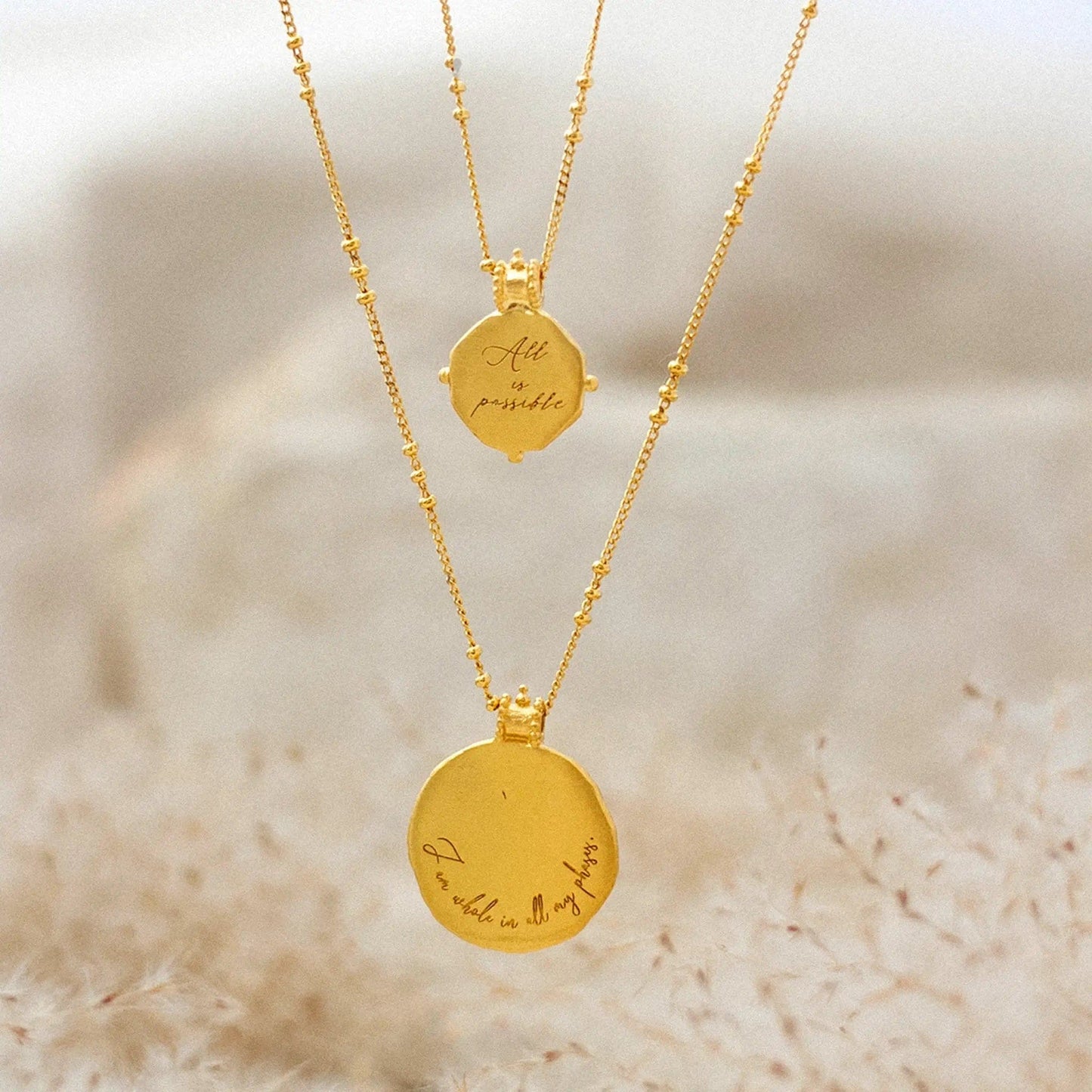 Infinite Potential & I Am Whole • Necklace