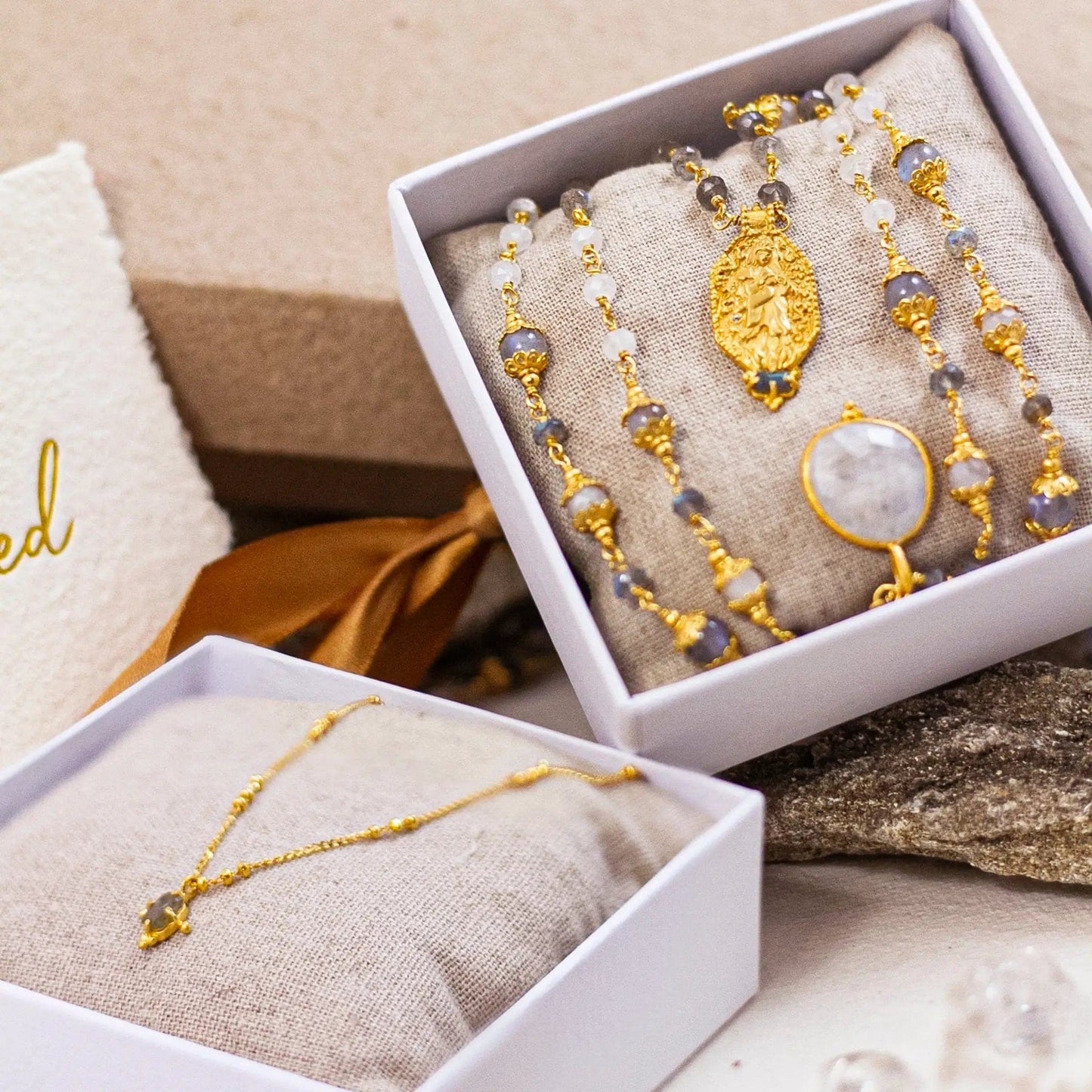 My Love Is Powerful Mala & Ever Evolving • Necklace