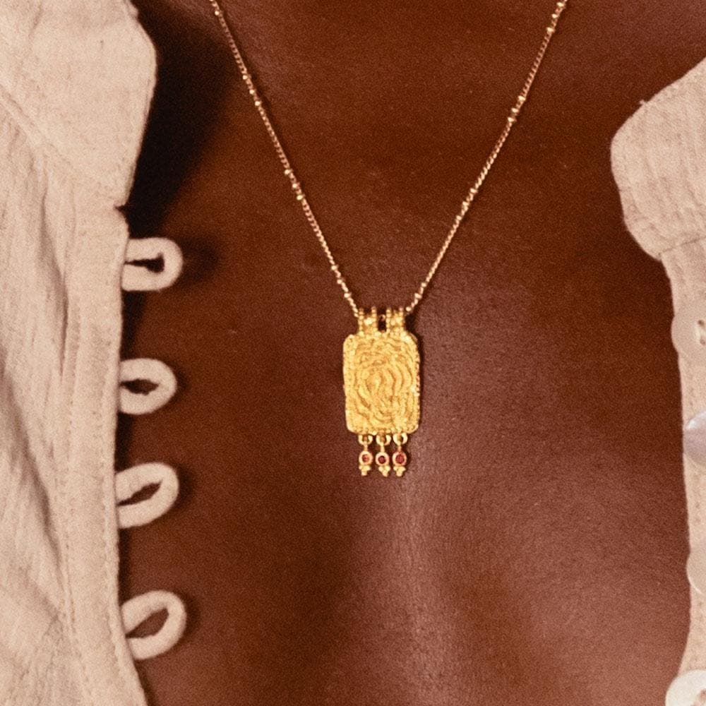 Marsha x Ananda Soul • Gentle Heart Earrings + Proud to be Necklace Set