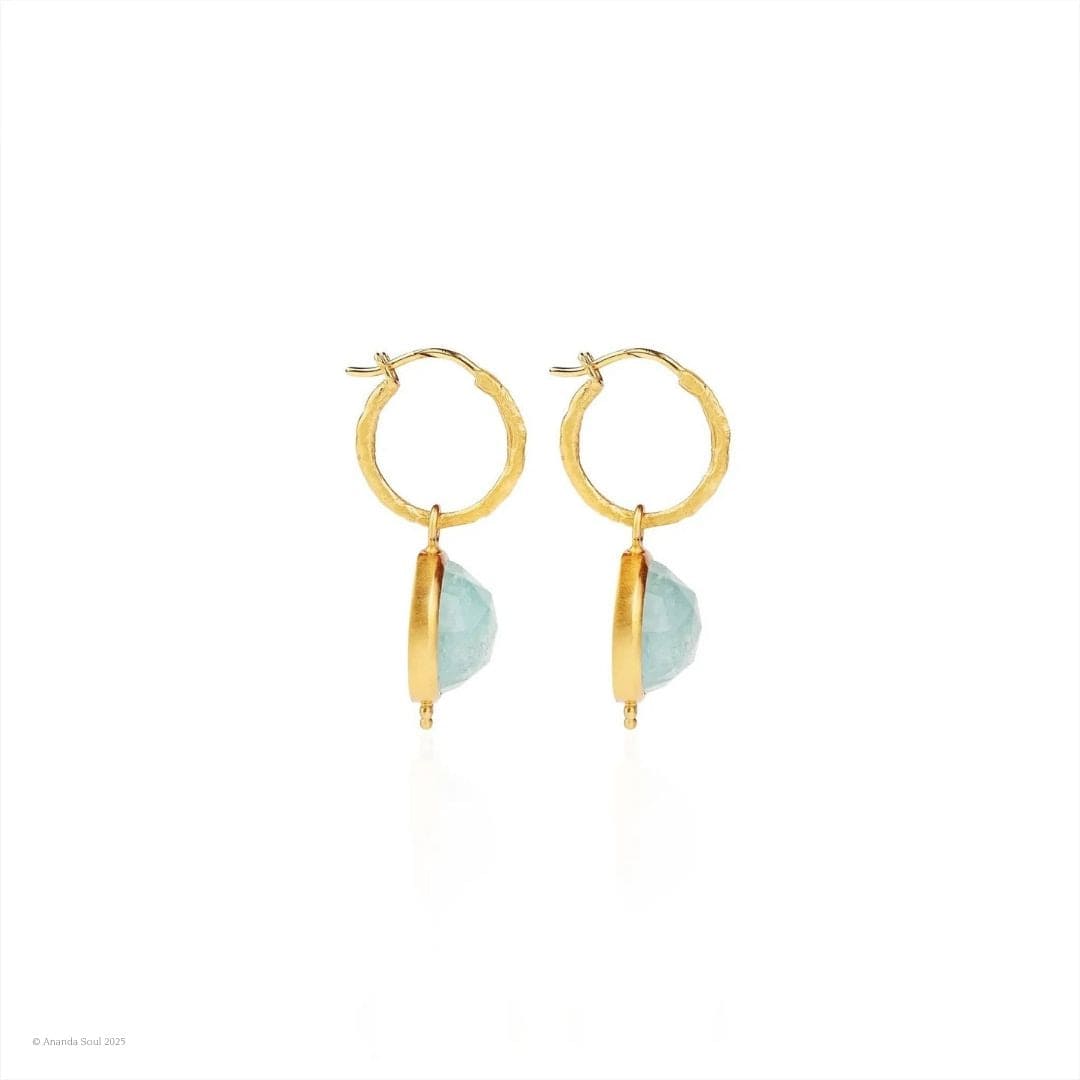 Eye of The Storm • Hoop Earrings