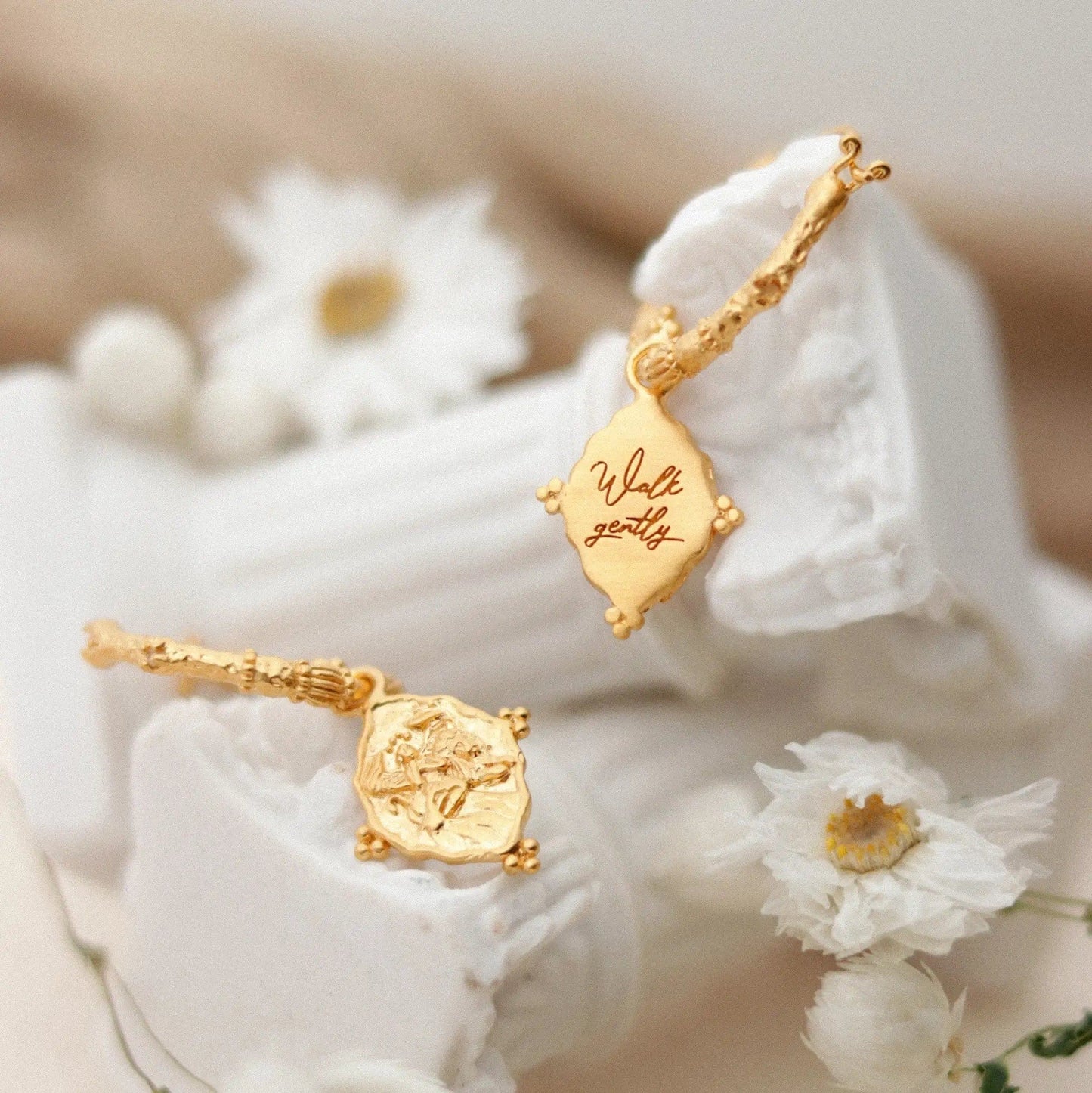 Gentle Devotion • Hoop Earrings
