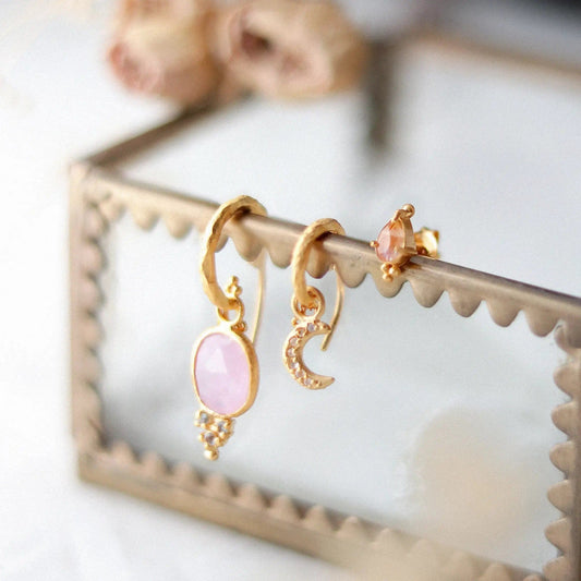 Earring Gift Set: Heart Wide Open Earrings + Ancient Wisdom Earrings + Moondust Earrings
