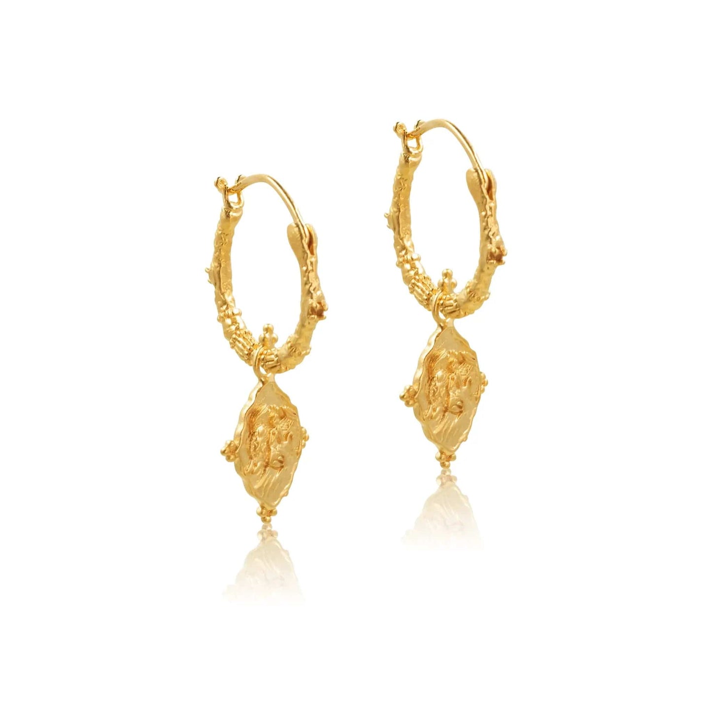 Gentle Devotion • Hoop Earrings