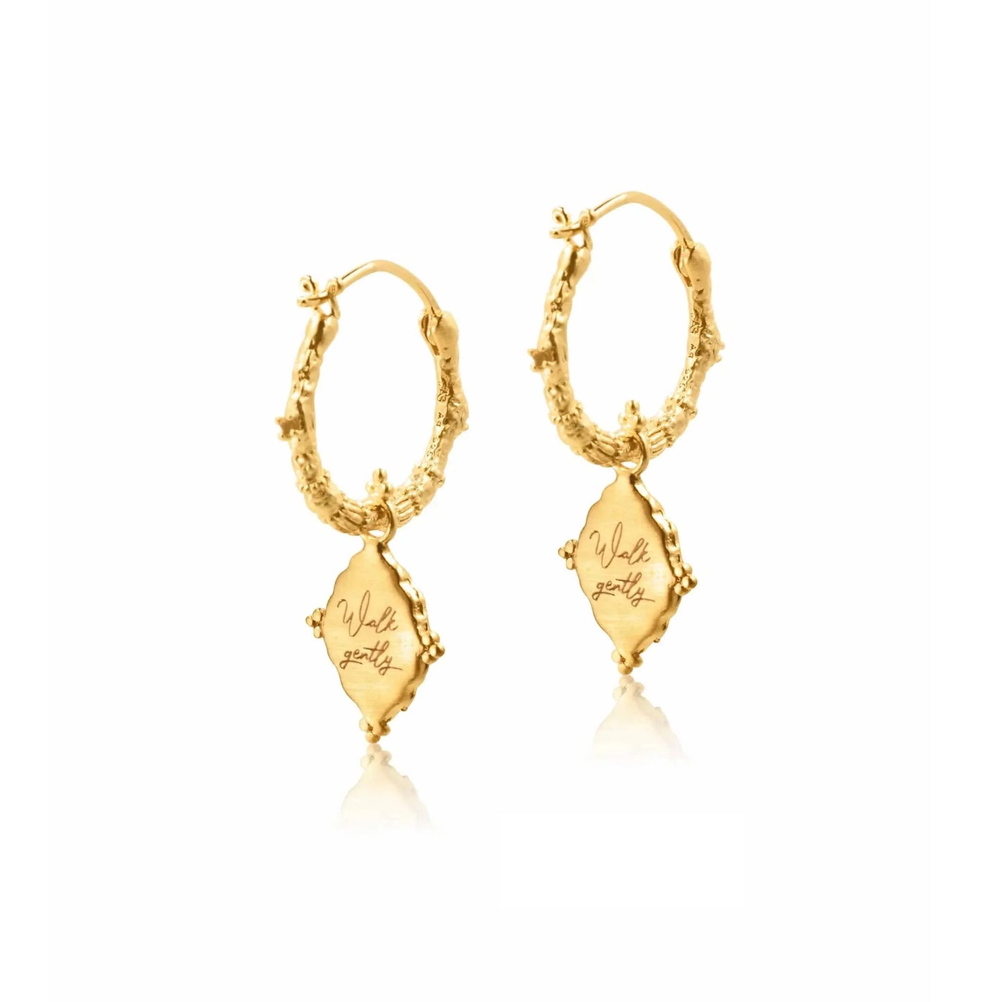Gentle Devotion • Hoop Earrings