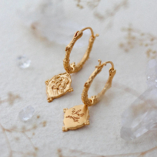 Gentle Devotion • Hoop Earrings