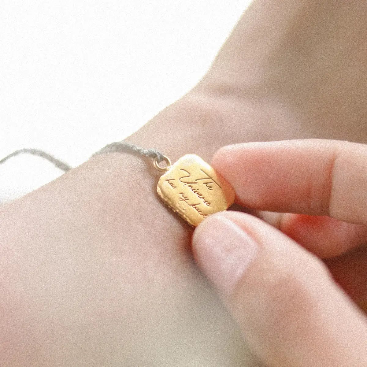 The Universe Has My Back Bracelet • Cord