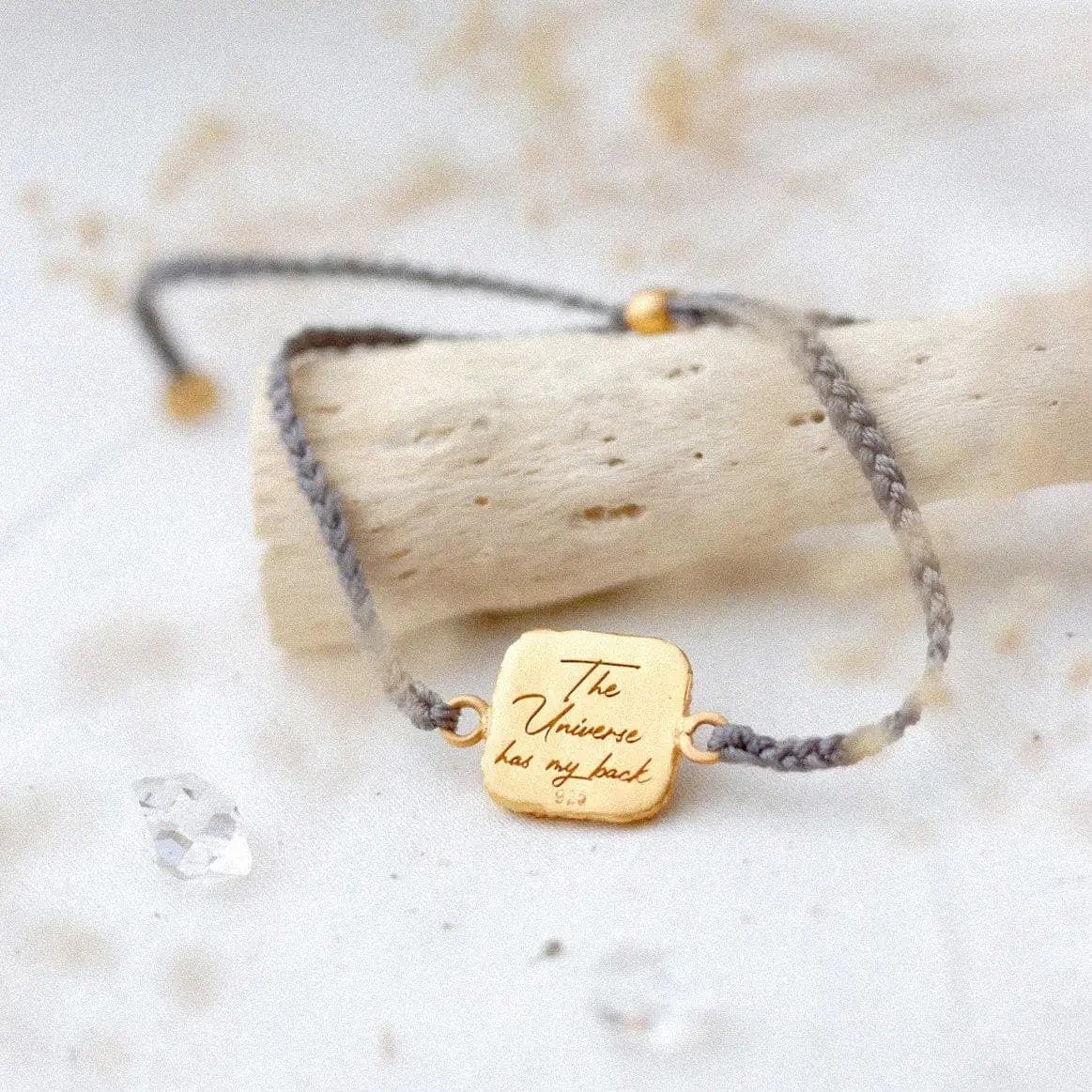 The Universe Has My Back Bracelet • Cord