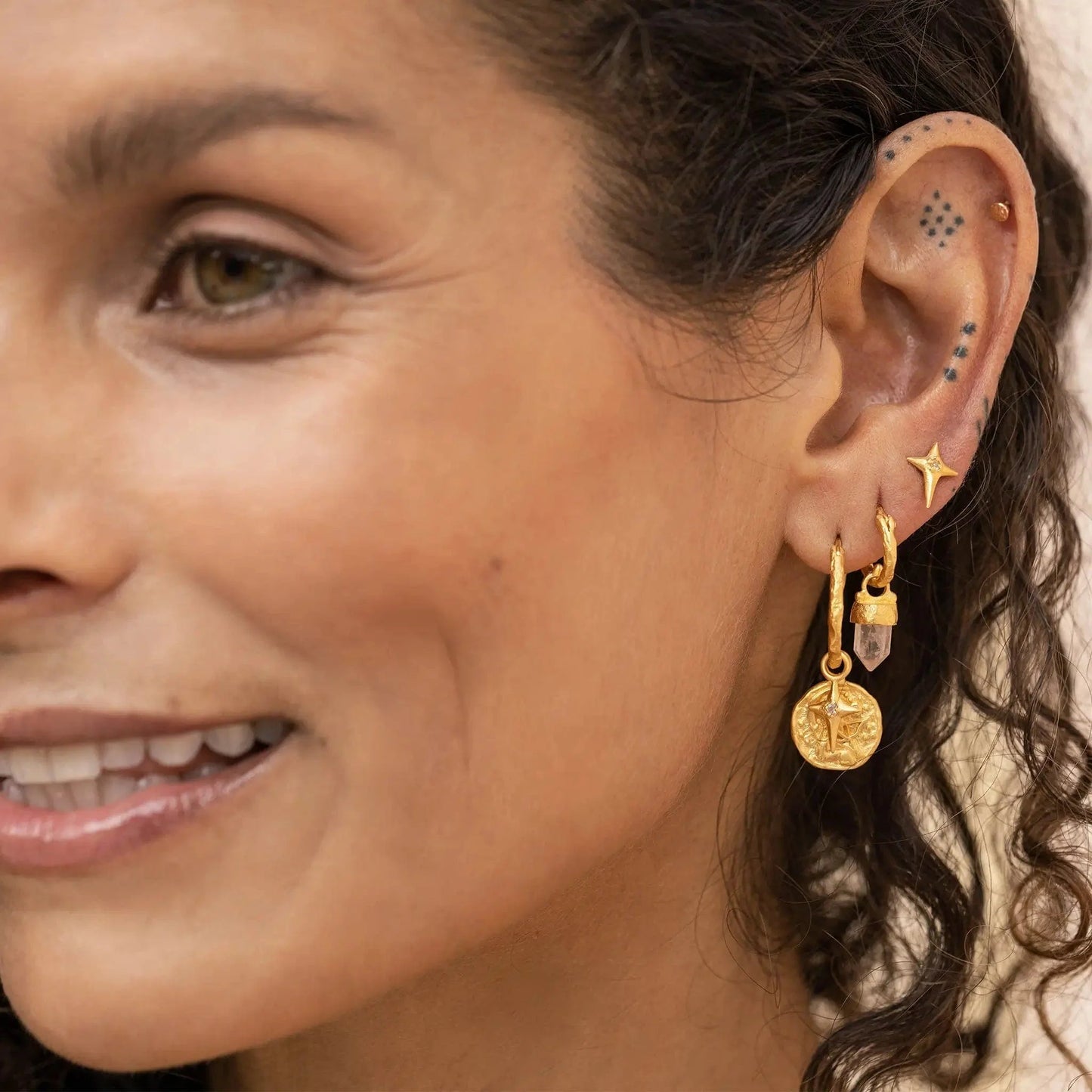 Wild Spirit • Hoop Earrings