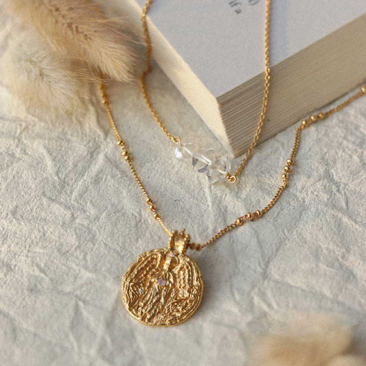 Marsha x Ananda Soul • You are Brilliant + Dare to Shine Necklace Set