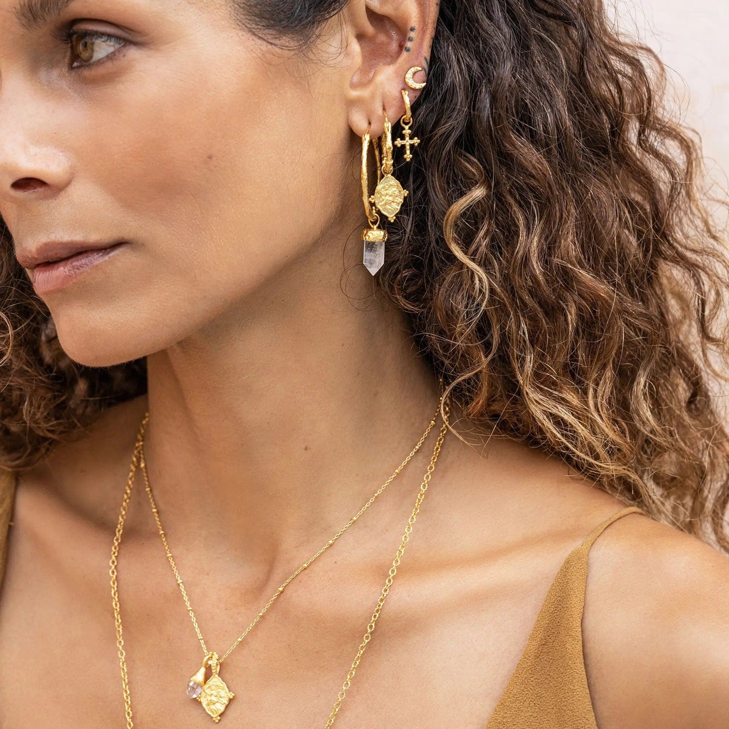 Gentle Devotion • Hoop Earrings
