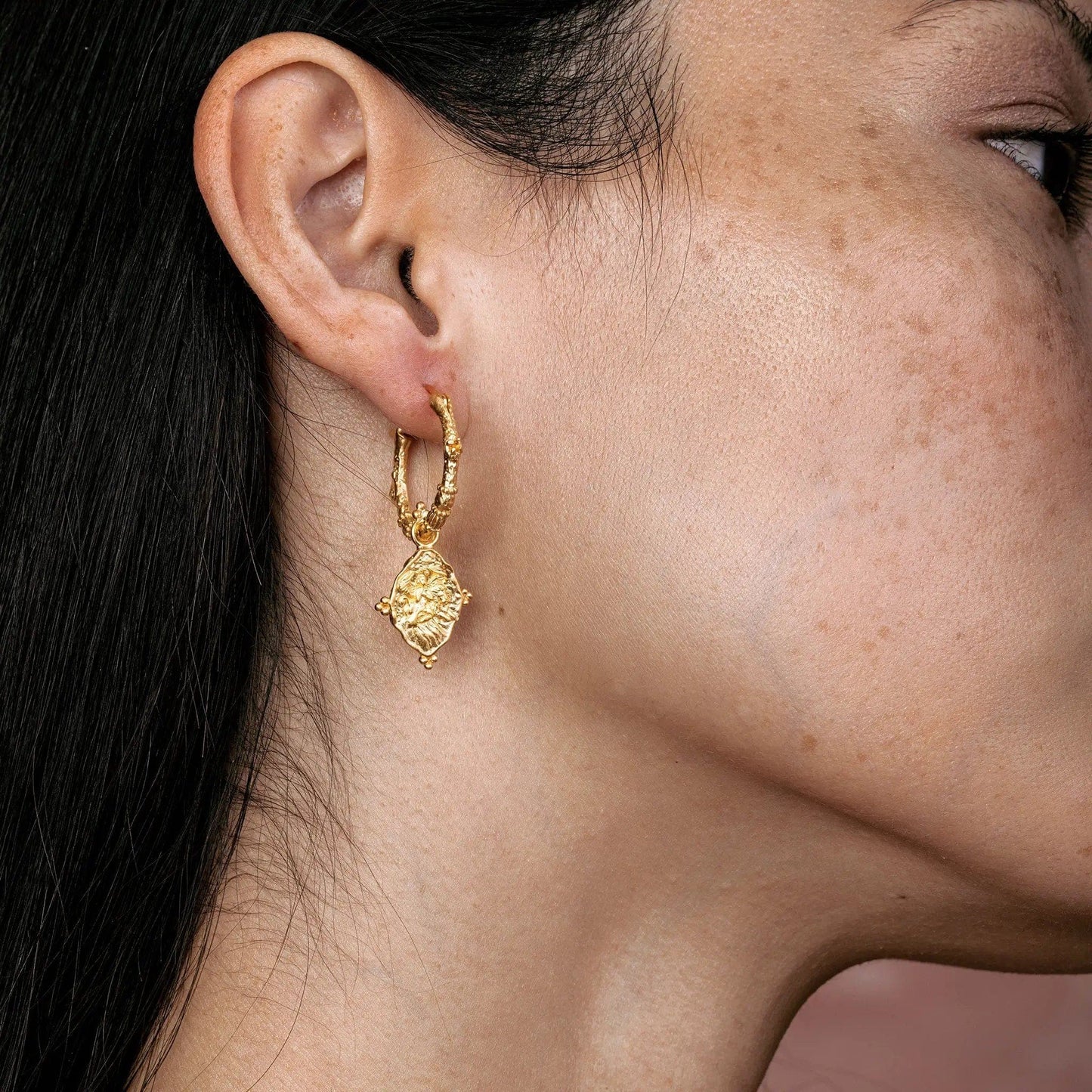 Gentle Devotion • Hoop Earrings