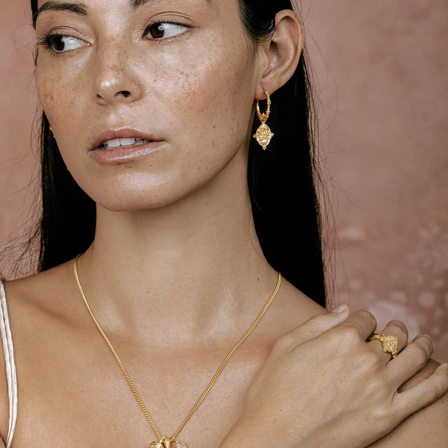 Gentle Devotion • Hoop Earrings
