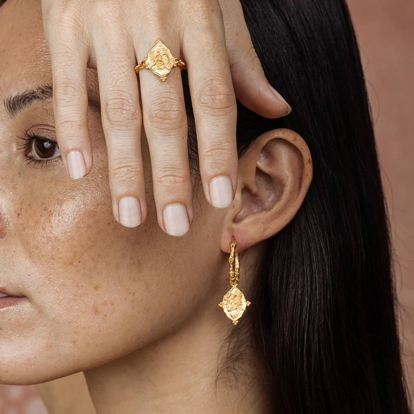 Gentle Devotion • Hoop Earrings