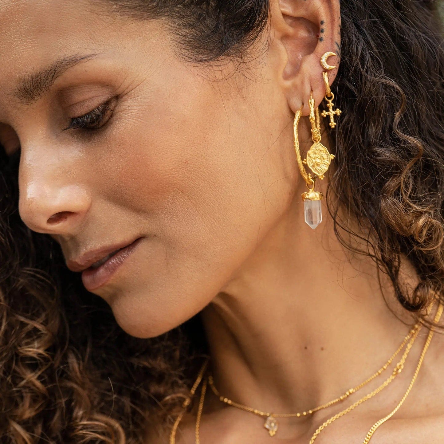Rebel of Hope • Hoop Earrings