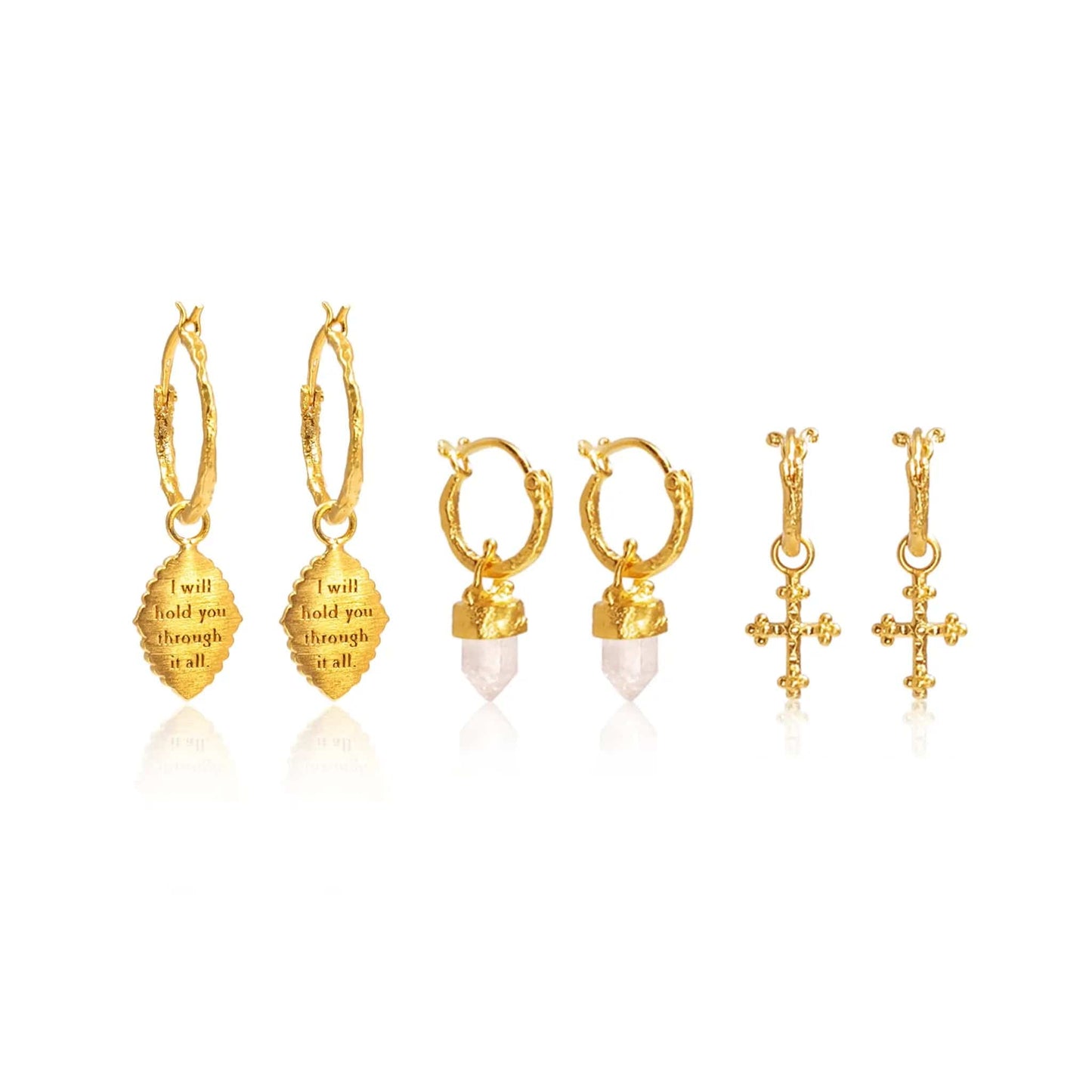 Earring gift set: Through It All + Rebel of Hope + Force of Nature Earrings